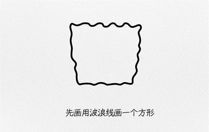 海绵宝宝简笔画教程图片简单