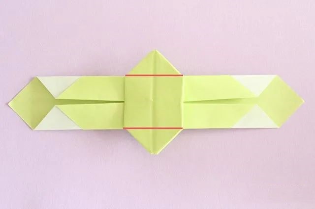 手工制作折纸立体玩具手表