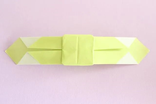 手工制作折纸立体玩具手表