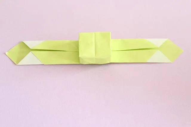 手工制作折纸立体玩具手表