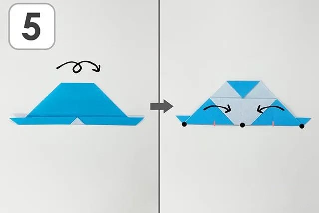 儿童折纸手工简单企鹅