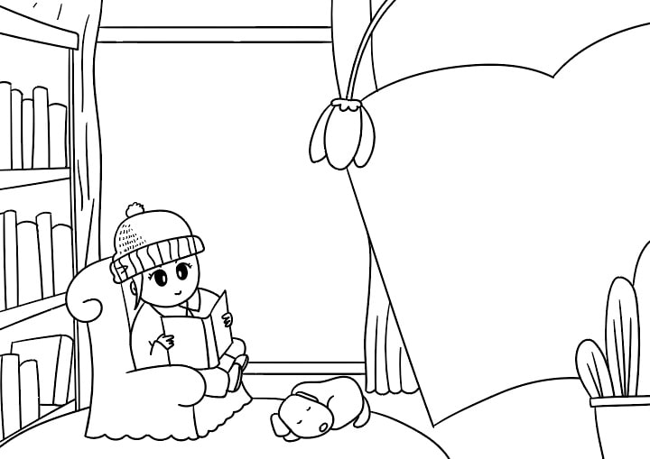 阅读小报模板图片教程简单又漂亮