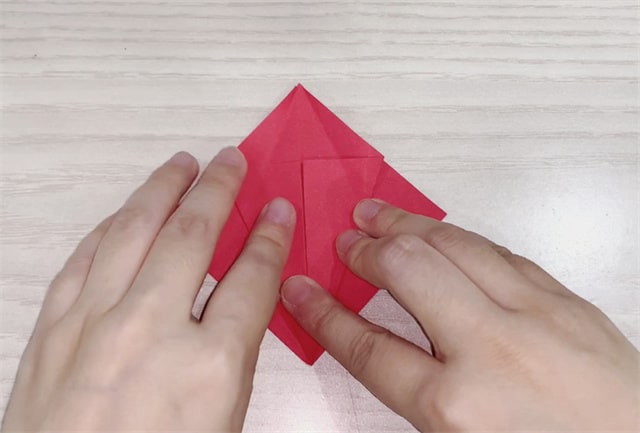 儿童折纸手工简单草莓