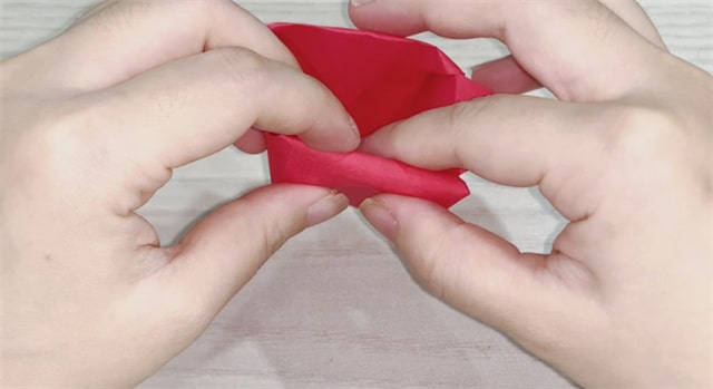 儿童折纸手工简单草莓