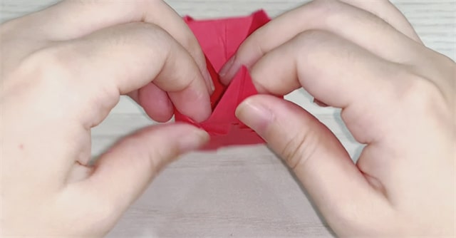 儿童折纸手工简单草莓