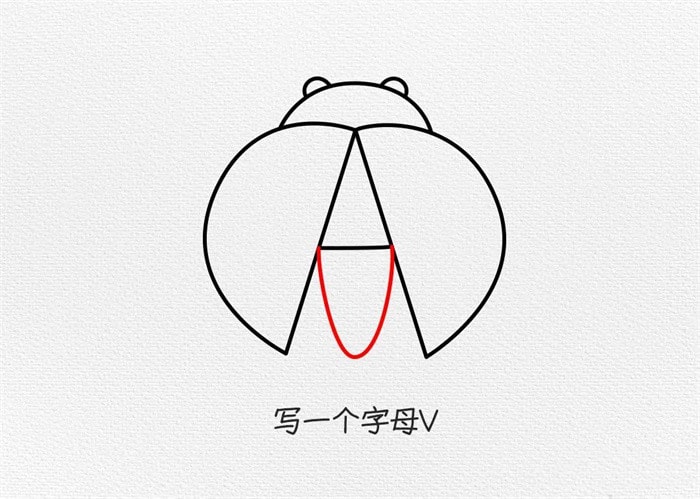 七星瓢虫简笔画教程图片简单又好看