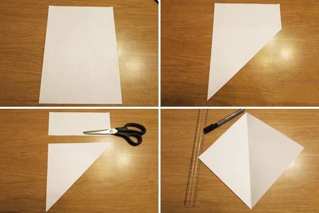 怎样用一张纸制作七巧板方法