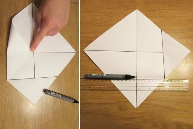 怎样用一张纸制作七巧板方法