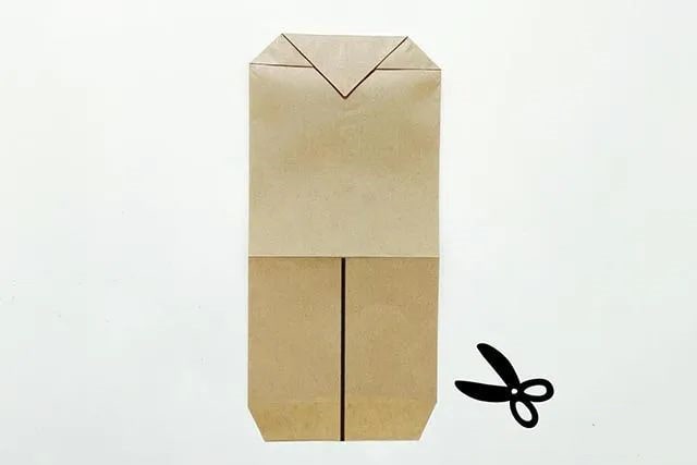 折纸拼贴画猫头鹰，锻炼幼儿综合手工能力