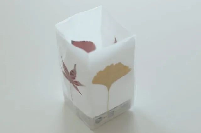 树叶废物利用手工制作创意灯笼简单