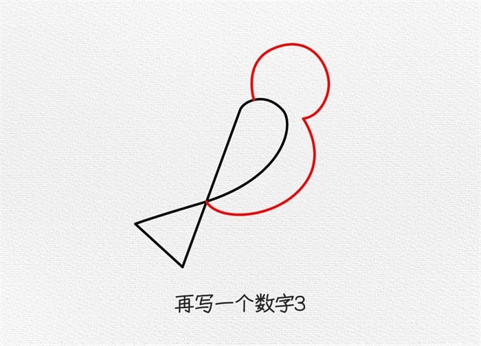 小鸟简笔画图文步骤简单