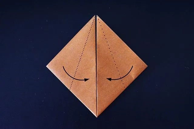 儿童手工折纸圣诞节驯鹿