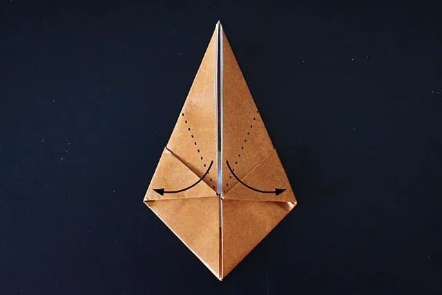 儿童手工折纸圣诞节驯鹿