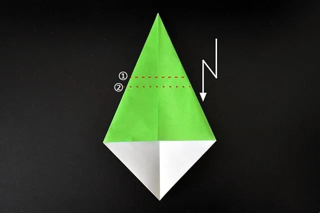 儿童手工折纸圣诞节圣诞树