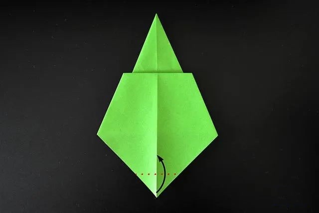 儿童手工折纸圣诞节圣诞树