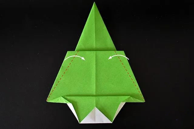 儿童手工折纸圣诞节圣诞树