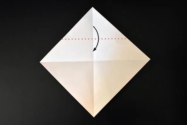 儿童折纸手工简单雪人