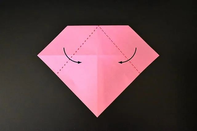 儿童折纸手工简单雪人