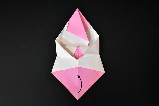 儿童折纸手工简单雪人