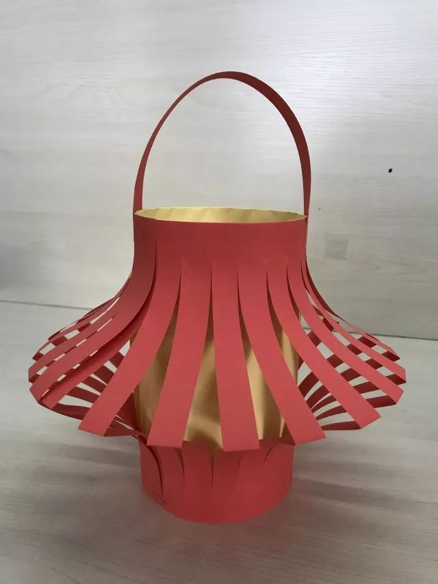 剪纸灯笼手工制作方法图文教程