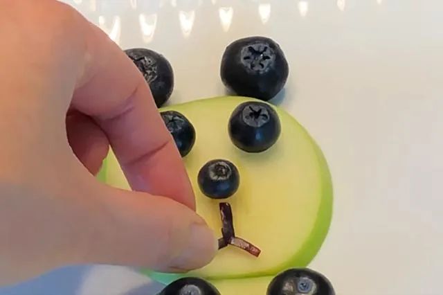 儿童创意水果拼盘大熊猫教程简单好看