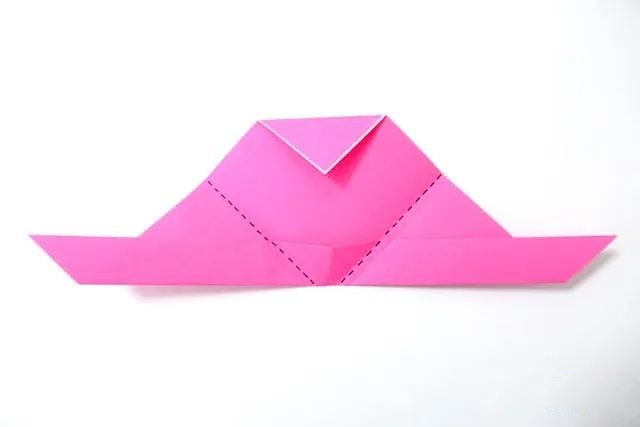 儿童折纸手工简单可爱兔子头装饰