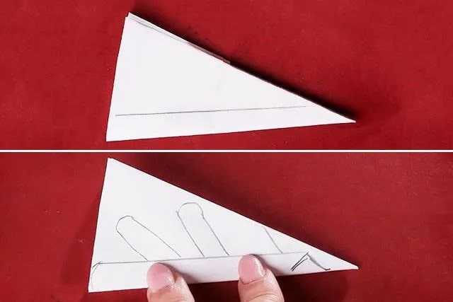 儿童简单漂亮雪花剪纸步骤图解