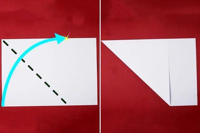 儿童简单漂亮雪花剪纸步骤图解