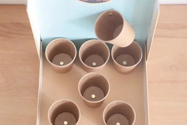 自制幼儿玩具：手工制作投石机打恐龙小游戏玩具