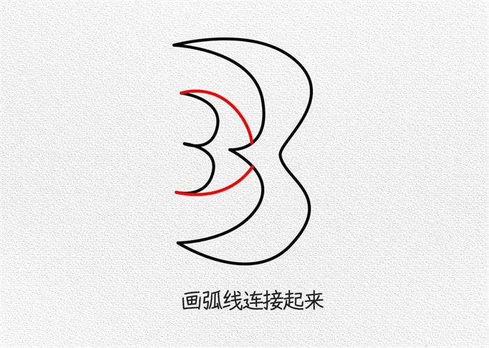 小燕子简笔画图文教程简单