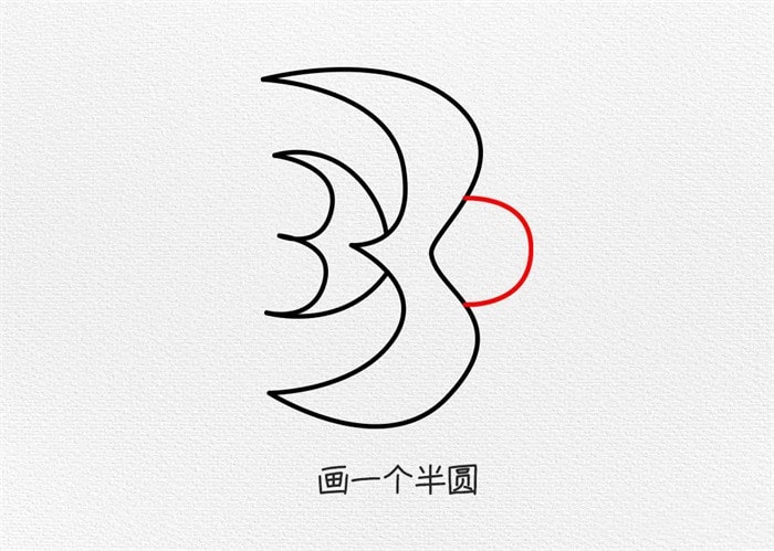 小燕子简笔画图文教程简单