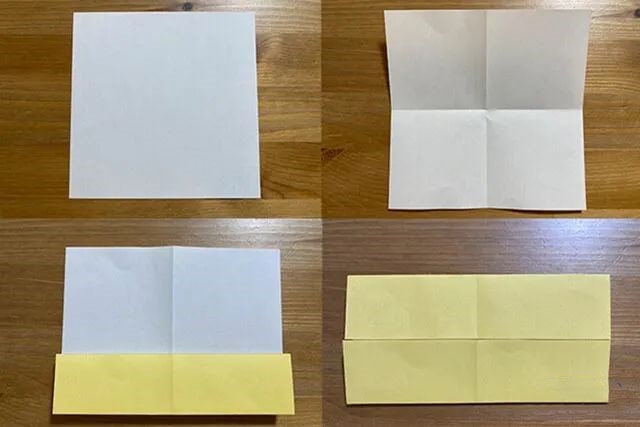 幼儿园简单手工折纸蛋糕卷图文教程