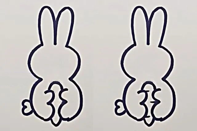 用数字3画兔子简笔画图文教程简单