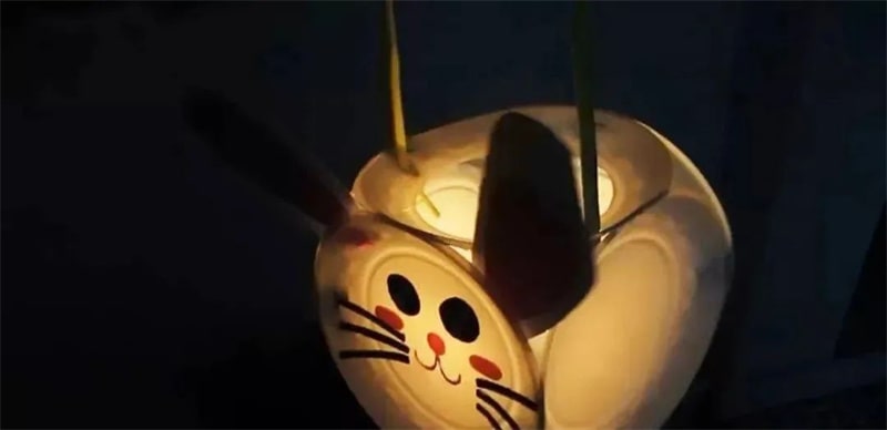 兔年手工制作兔子灯笼图文教程
