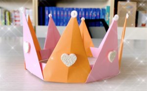 教你折纸做一个仙气十足的皇冠