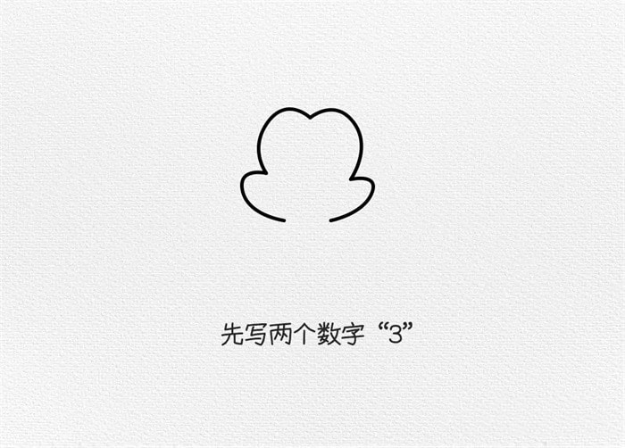 米老鼠简笔画图文教程简单