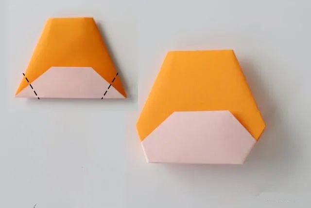 卡通龙猫儿童折纸图文教程