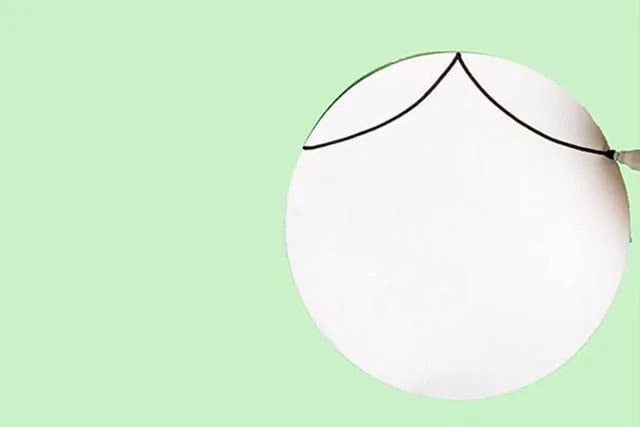 兔年手工：怎么制作灯笼拼贴画(步骤图解)