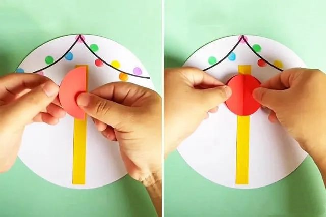 兔年手工：怎么制作灯笼拼贴画(步骤图解)