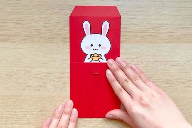 怎么手工制作创意兔年红包(步骤图解)