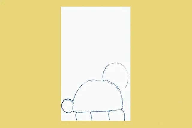 剪纸兔子：怎么剪纸连在一起的四只兔子(步骤图解)