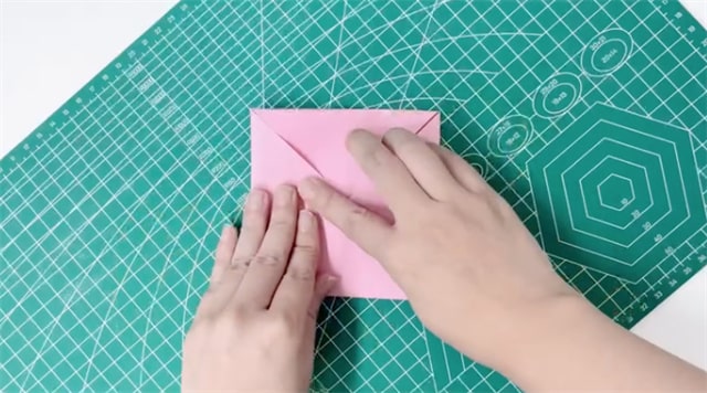 手工折纸无限翻转的解压小玩具