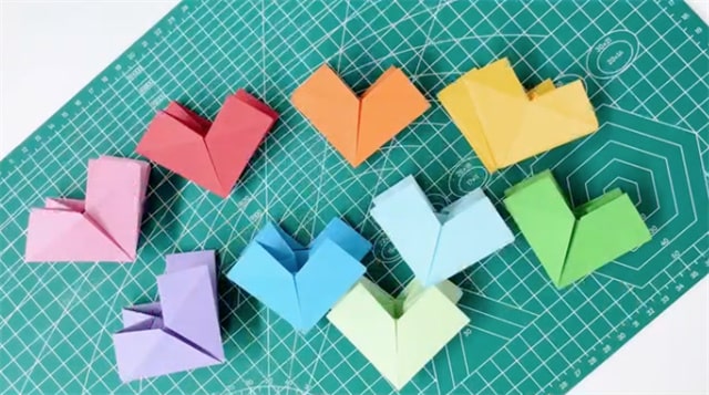 手工折纸无限翻转的解压小玩具