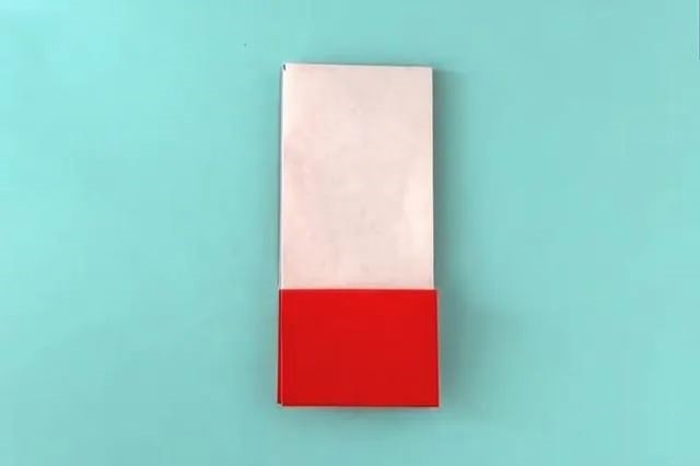 儿童简单折纸教程：怎么折纸书包(步骤图解)