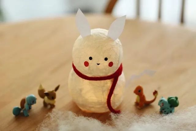 兔年简单小手工：气球制作兔子灯(步骤图解)