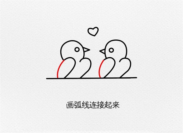 鸳鸯简笔画图文教程简单又好看