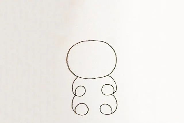 怎么画抱着胡萝卜的小兔子简笔画(步骤图解)