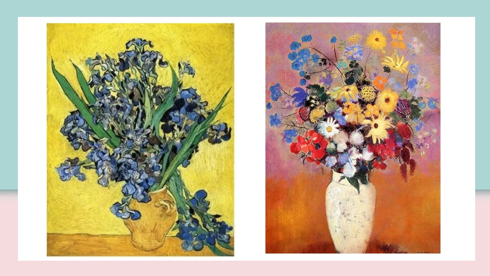 幼儿园中班艺术教案：花瓶与花（含ppt课件图片）