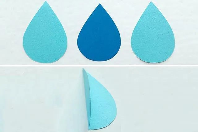 幼儿园春天环创主题墙：春天的雨(步骤图解)