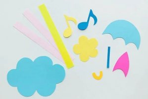 幼儿园春天环创主题墙：春天的雨(步骤图解)